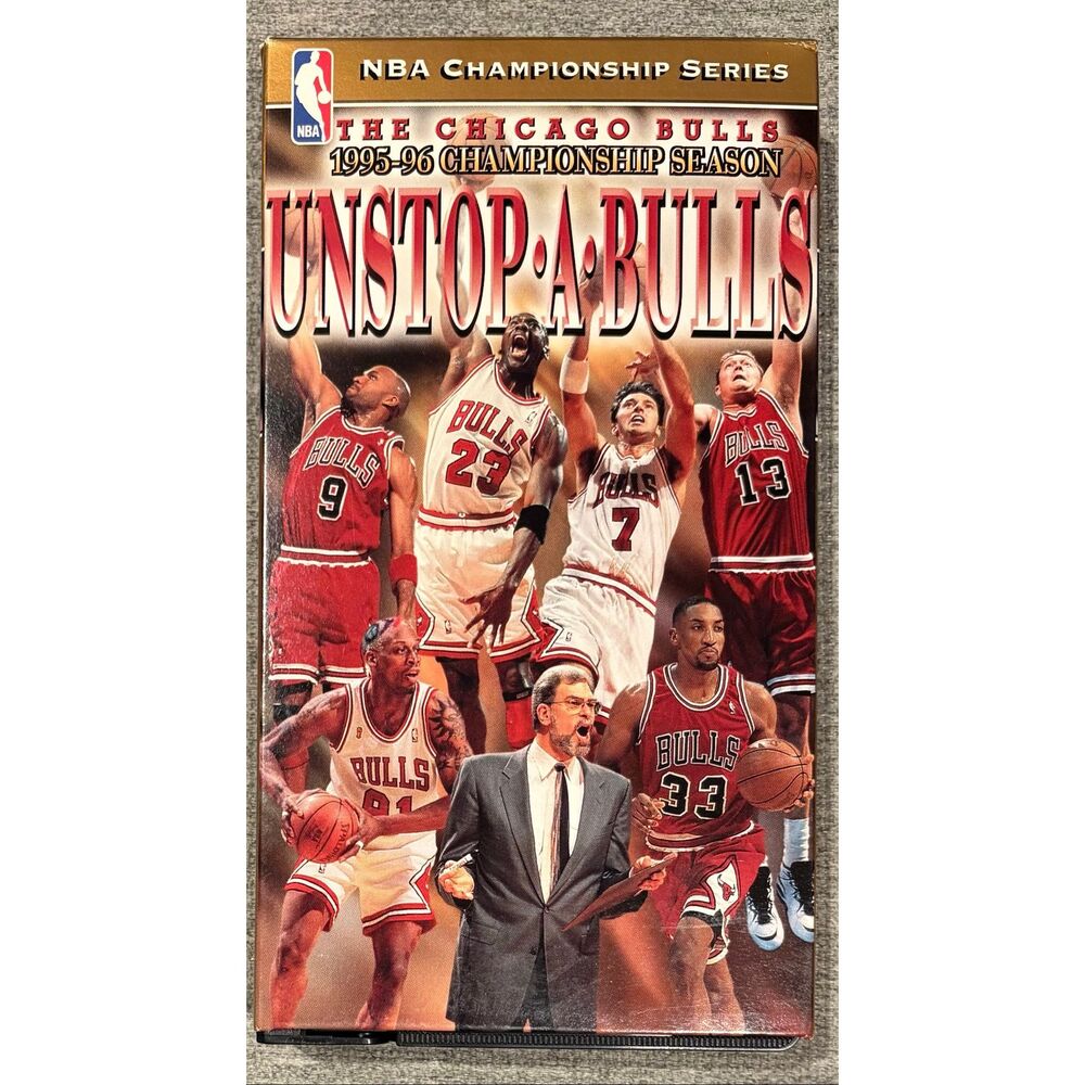 "Unstop-a-Bulls: The Chicago Bulls 1995-96 Championship Season" official NBA cha